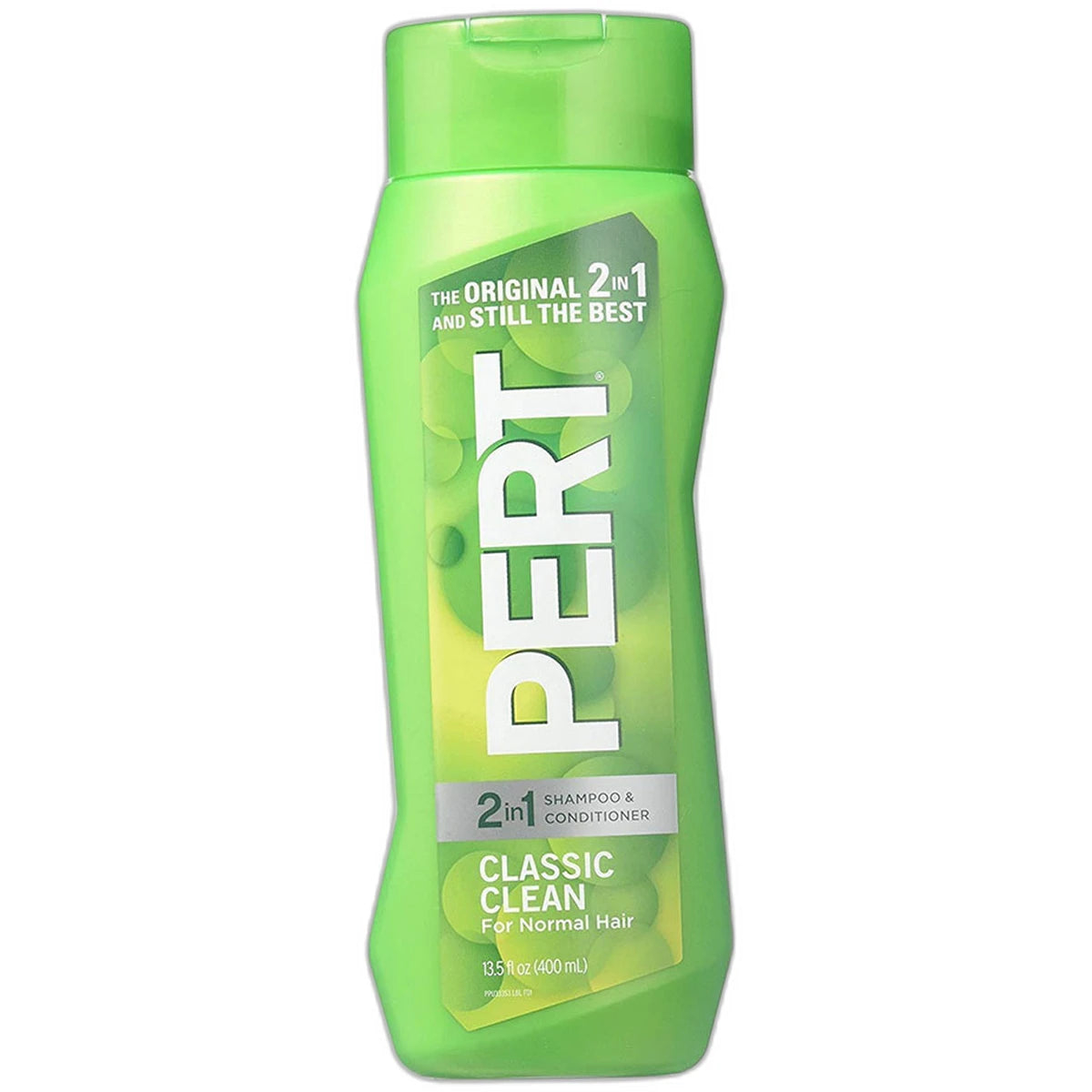 Pert Classic Clean 2 in 1 Shampoo & Conditioner for Normal Hair 13.5Oz (Pack of 6)