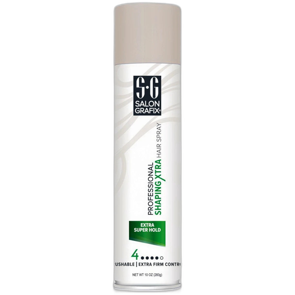 Salon Grafix Professional Shaping Hair Spray Extra Super Hold 10Oz (Pack of 6)