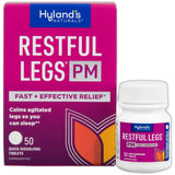 Hyland's Restful Legs PM Quick Dissolving Tablets50 Ea 2.46Oz (Pack of 24)