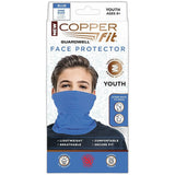 Copper Fit Big Guardwell Face Cover and Neck Gaiter Blue Youth (Pack of 12)