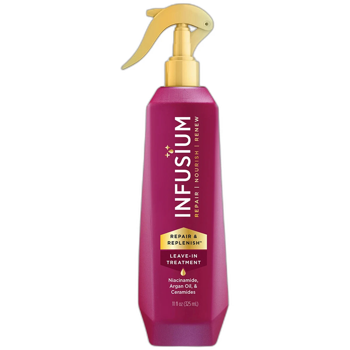Infusium Original Leave In Treatment Spray for All Hair Types with Avocado & Olive Oils 11Oz (Pack of 6)