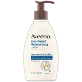 Aveeno Skin Relief 24-Hour Moisturizing Lotion 12Oz (Pack of 12)