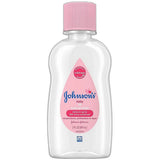 Johnson And Johnson Baby Oil For Baby Skin Care 3Oz (Pack of 48)