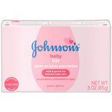 Johnsons Baby Soap Bar For Face And Body Gentle Fragrance 3Oz (Pack of 24)