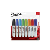Sharpie Permanent Marker Chisel Tip Black Durable Aluminum Barrel Carded 3.8oz (Pack of 144)
