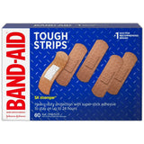 Band-Aid Adhesive Bandages Tough Strips 1.76Oz (Pack of 12)