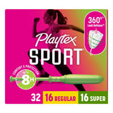 Playtex Sport Multipack - Regular /Super - 32ct (Pack of 12)
