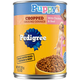 Pedigree Traditional Ground Dinner Chicken and Beef Canned Puppy Food (B000V9L7B) 13.2Oz (Pack of 12)