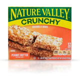 Nature Valley Granola Bars 8.9 oz ? Crunchy Peanut Butter (Pack of 12)
