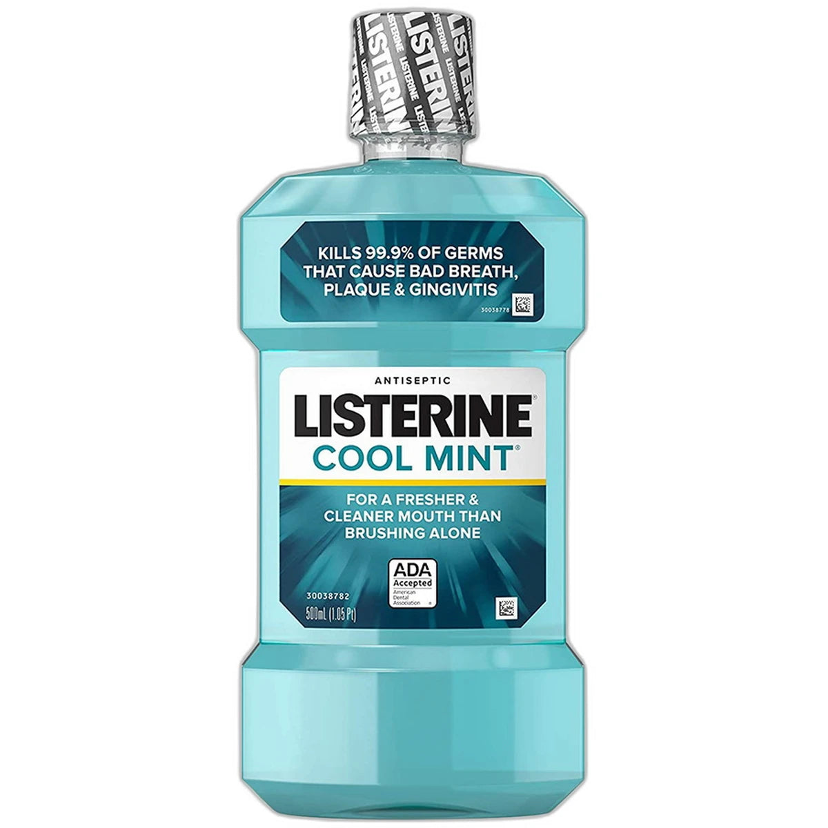 Listerine Antiseptic Cool Mint Mouthwash 33.8Oz (Pack of 6)