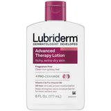 Lubriderm Advanced Therapy Moisturizing Lotion Extra Dry Skin 6Oz (Pack of 12)