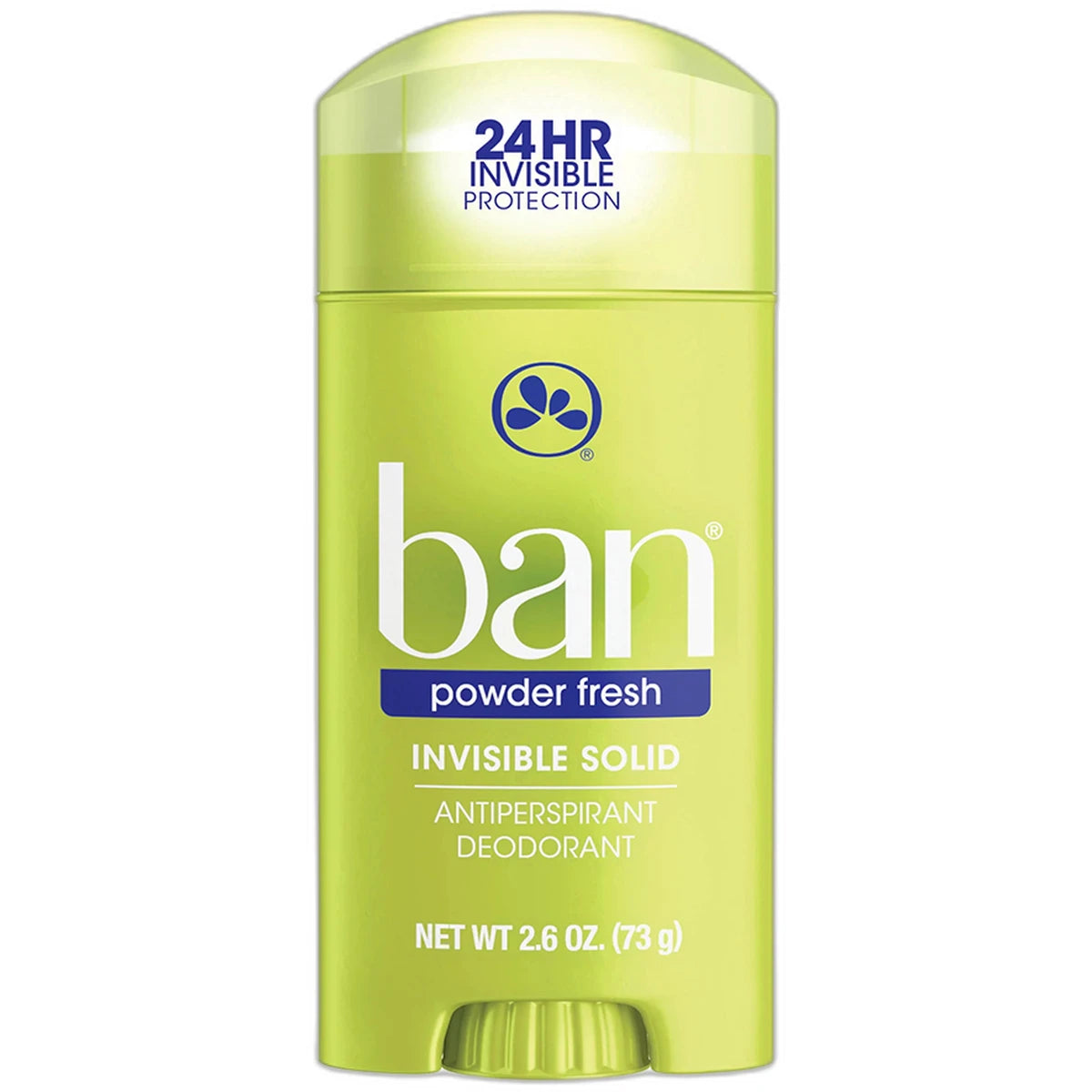 Ban Invisible Solid Anti-Perspirant Deodorant Powder Fresh 2.6Oz (Pack of 12)
