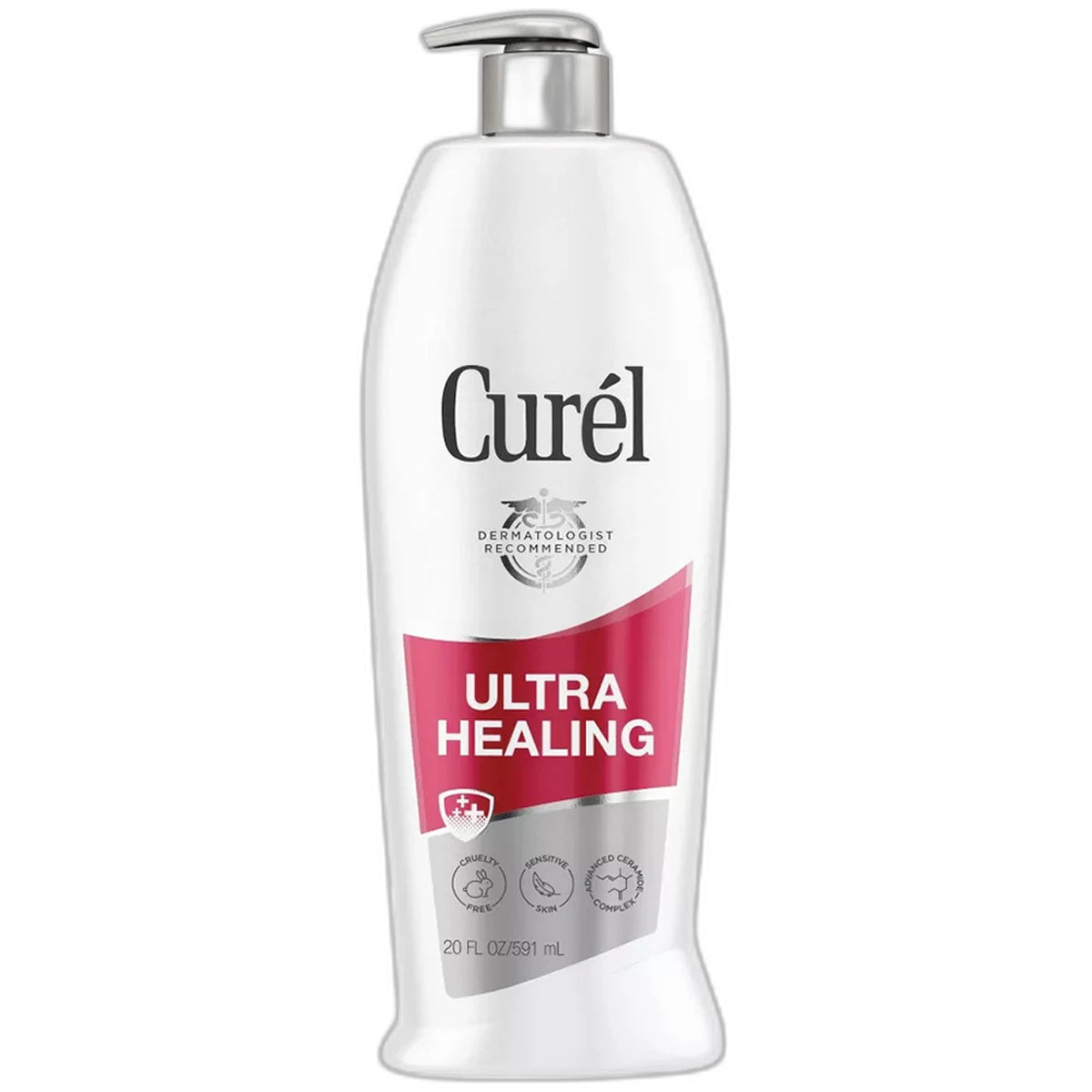 Curel Ultra Healing Moisturizing Lotion For Extra Dry Skin 20Oz (Pack of 4)