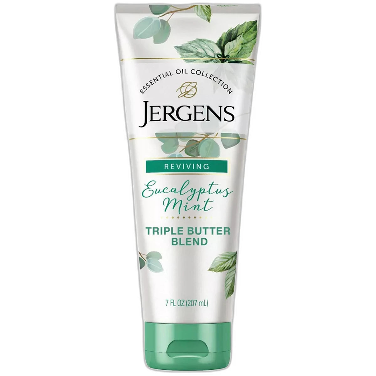 Jergens Hand and Body Lotion Revitalizing Eucalyptus Mint Body Butter 7Oz (Pack of 5)