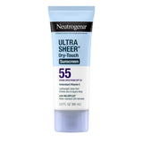Neutrogena Ultra Sheer Dry Touch Sunscreen Lotion, SPF 55 3 fl Oz(Pack of 12)