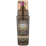 Jergens Natural Glow Light Bronze Instant Sun Sunless Tanning Mousse 6Oz (Pack of 5)
