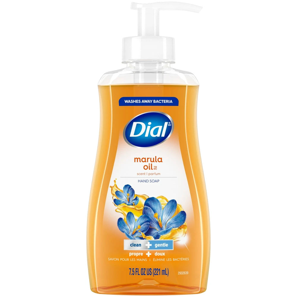Dial Liquid Hand Soap Marula Oil 7.5 fl Oz (Pack of 12)
