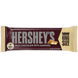 Hersheys Milk Chocolate with Almonds King Size Candy Bar 2.6Oz (Pack of 216)