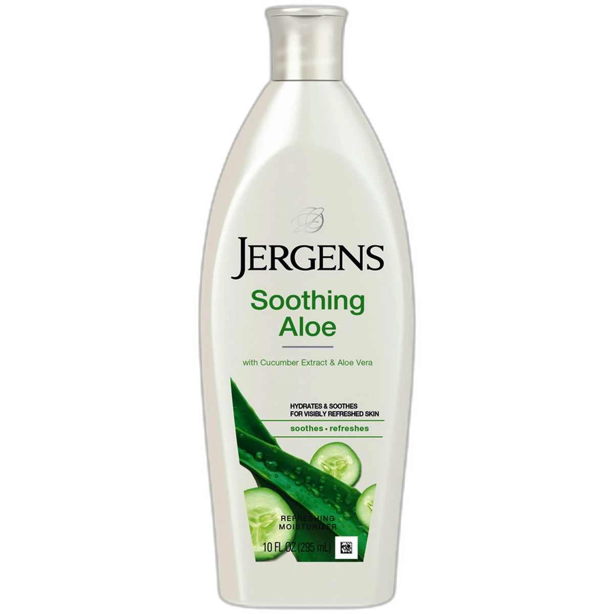 Jergens Soothing Aloe Relief Skin comfort Moisturizing Lotion 10Oz (Pack of 6)