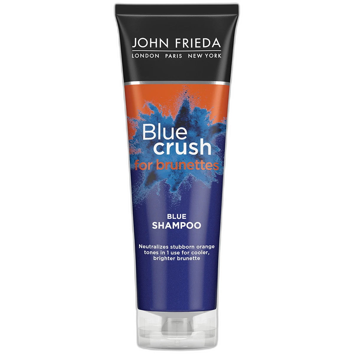 John Frieda Blue Shampoo Crush For Brunettes 8.3Oz (Pack of 6)