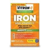 Vitron-C Iron Supplement Immunity Support Iron Supplements with Vitamin C Iron (Pack of 12)