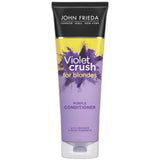 John Frieda Violet Crush Purple Conditioner Violet Pigments 9.6Oz (Pack of 6)