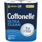 Cottonelle Ultra Comfort Care Clean Strong Toilet Paper 29.6Oz (Pack of 6)