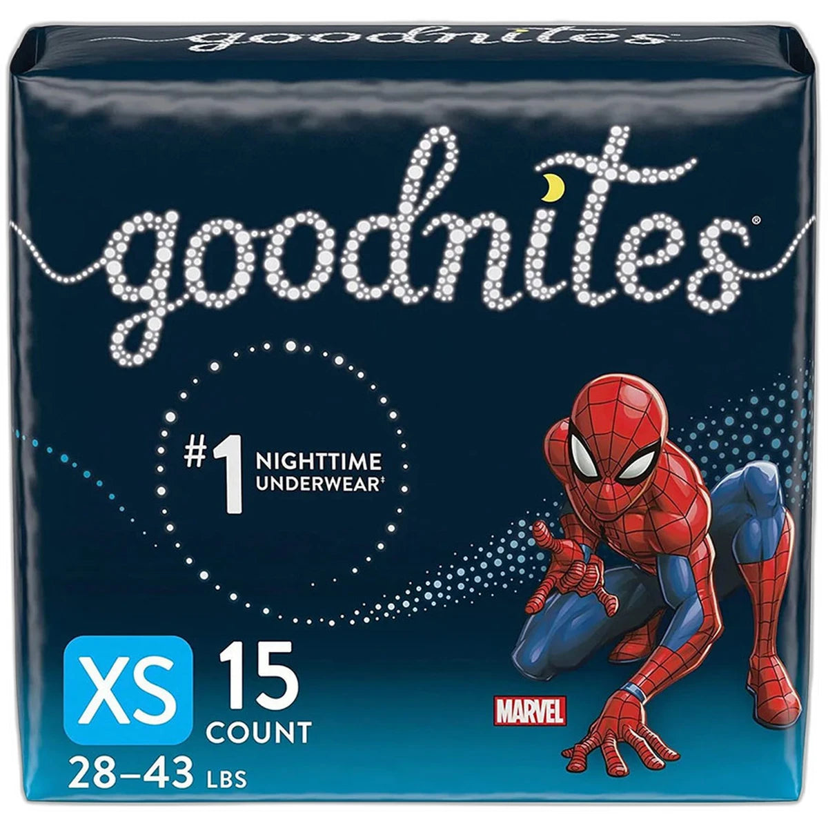 Huggies Good Nights Bedtime Pants For Boys Size Extra Small 22.24Oz (Pack of 4)