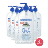Fruit of the Earth Aloe Vera 100% Gel 24 oz (Pack of 6)
