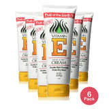 Fruit of the Earth Vitamin-E Cream Tube, Ounce 8 Oz (B0009VO8DK) (Pack of 6)