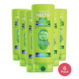 Garnier Fructis Pure Moisture Conditioner for Dry Hair with Hyaluronic Acid 11.3 fl oz (Pack of 6)