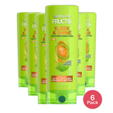 Garnier Fructis Sleek And Shine Fortifying Conditioner 12Oz (Pack of 6)