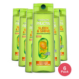 Garnier Fructis Sleek And Shine Fortifying Shampoo 12.5Oz (Pack of 6)