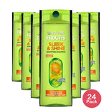 Garnier Fructis Sleek & Shine Shampoo 3 oz (Pack of 24)