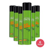 Garnier Fructis Style Sleek And Shine Anti-Humidity Hairspray Ultra Strong 6Oz (Pack of 6)