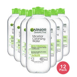 Garnier Mattifying Micellar Water Makeup Remover for Oily Skin 13.5 fl. oz (Pack of 12)
