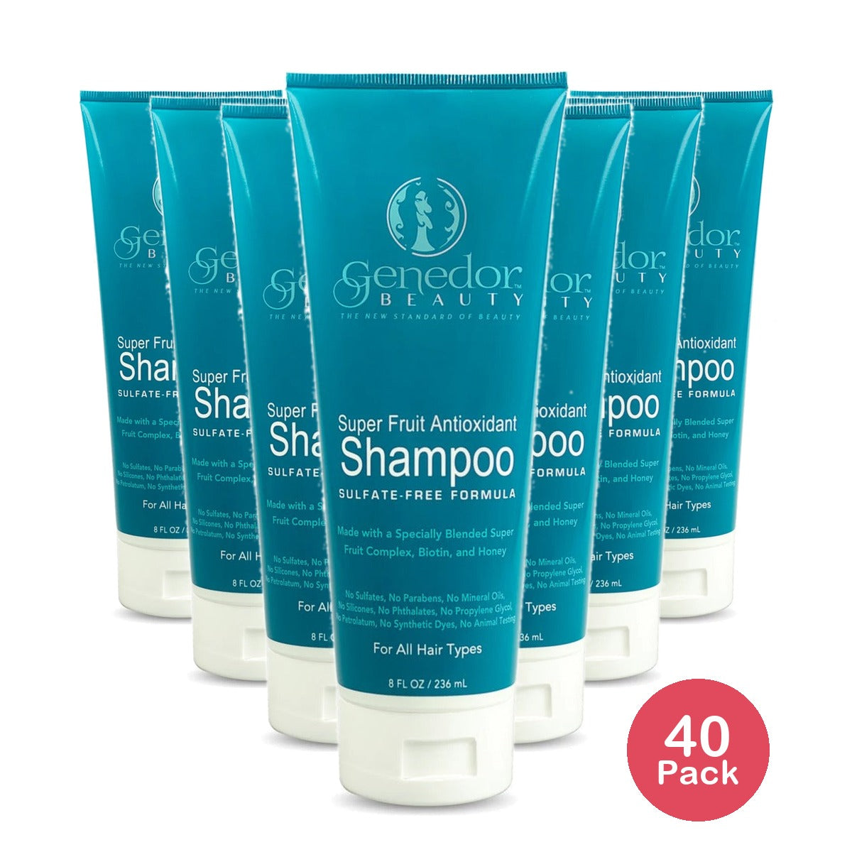 Genedor Beauty Super Fruit Antioxidant Shampoo 8 Oz (Pack of 40)
