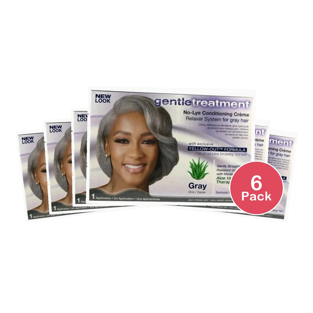 Gentle Treatment RelAxer for Grey No-lye Kit (Pack of 6)