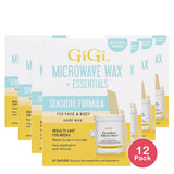 GiGi Brazilian Bikini Hard Wax 8 Oz (Pack of 12)