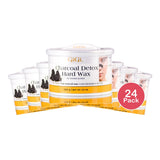 GiGi Charcoal Detox Hard Wax 13 Oz (Pack of 24)