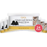 GiGi Charcoal Detox Hard Wax 5 Oz (Pack of 24)