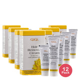 Gigi Hair Removal Cream for Face 1 Oz (Pack of 12)