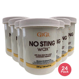 GiGi No Sting Wax with Kava Kava Microwave Hair Removal Wax 226g/8oz (Pack of 24)