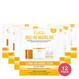 GiGi Roll-On Waxing Kit (Pack of 12)