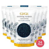 Gigi Soothing Azulene Hard Wax Beads - 14 oz (Pack of 24)