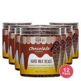Gigi Wax Beads Chocolate 10 Oz (Pack of 12)