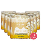 Gigi Wax Beads Vanilla 10 Oz (Pack of 12)