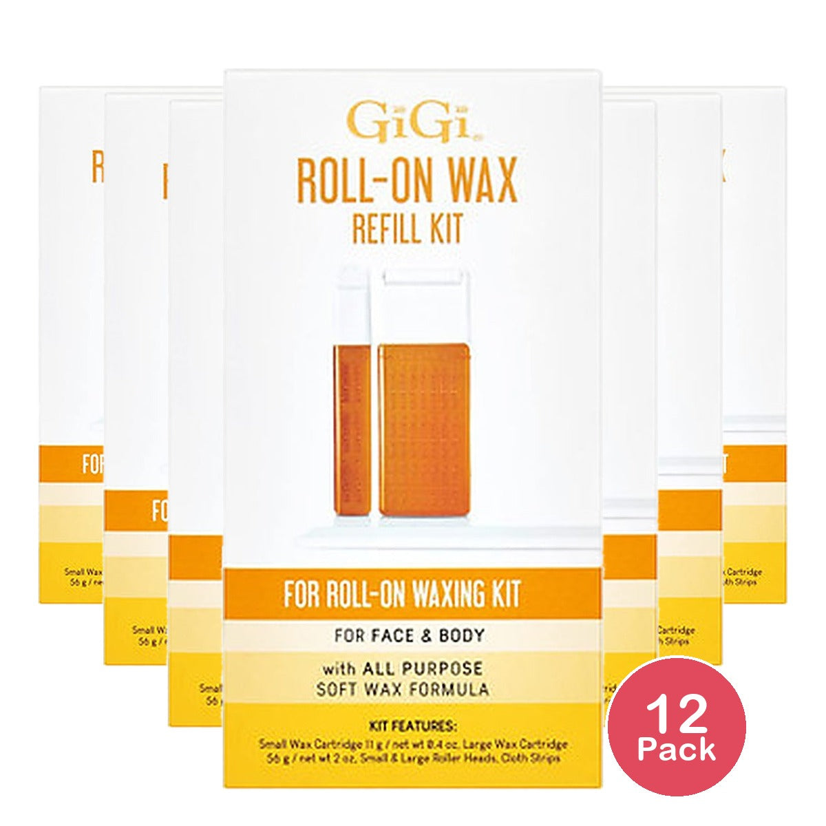 Gigi Wax Refill Kit (Pack of 12)