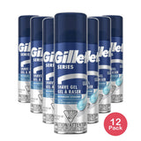 Gillette Series Shave Gel Moisturizing7Oz (Pack of 12)