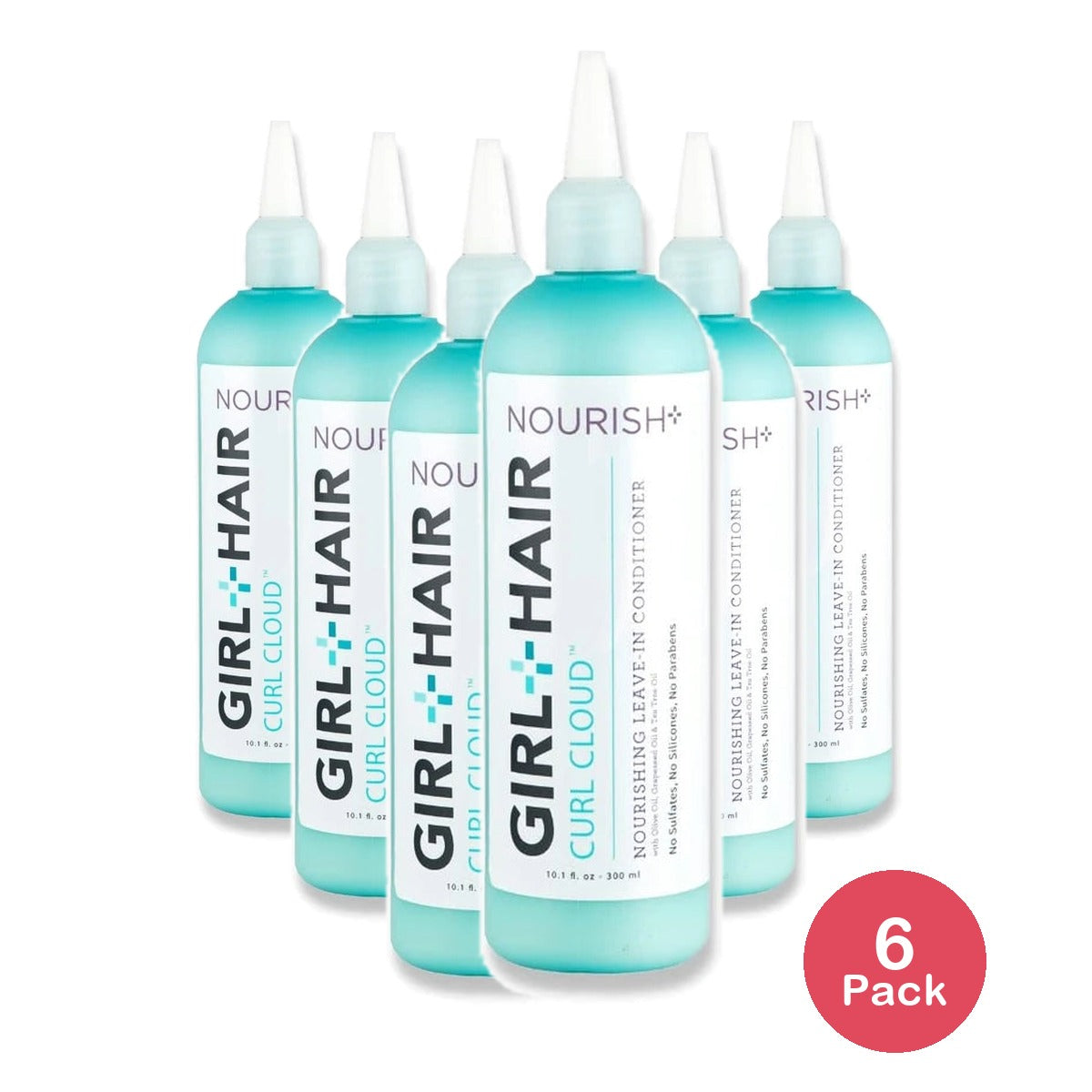 Girl+Hair Nourishing Leave-In Conditioner 10.1. Oz (Pack of 6)